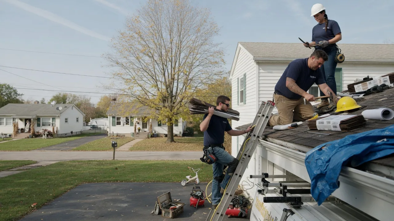 Local Roofing Contractors in Franklin, IN near me